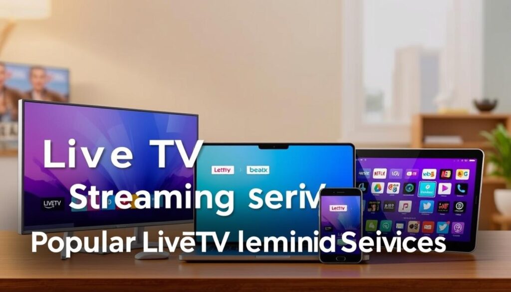 popular live TV services